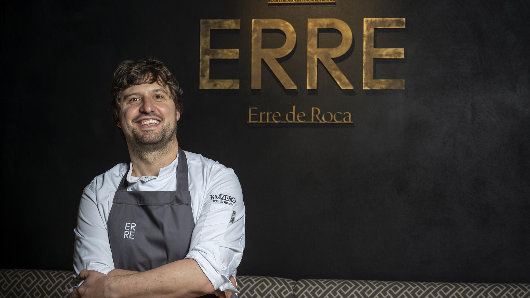 Alberto Molinero, chef y propietario, 'Erre de Roca'