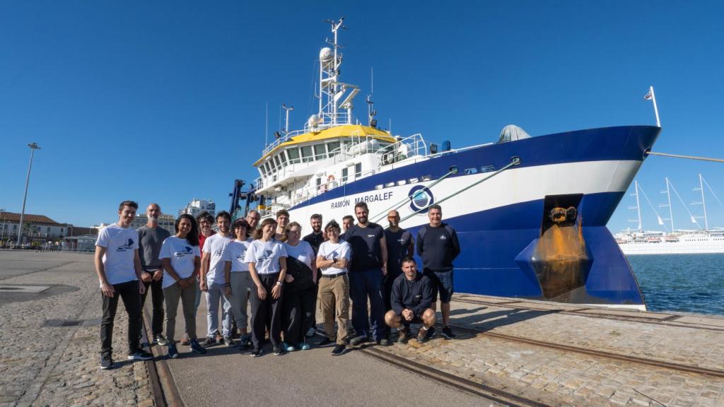 Tripulación científica completa, grupo de Geociencias de la USAL