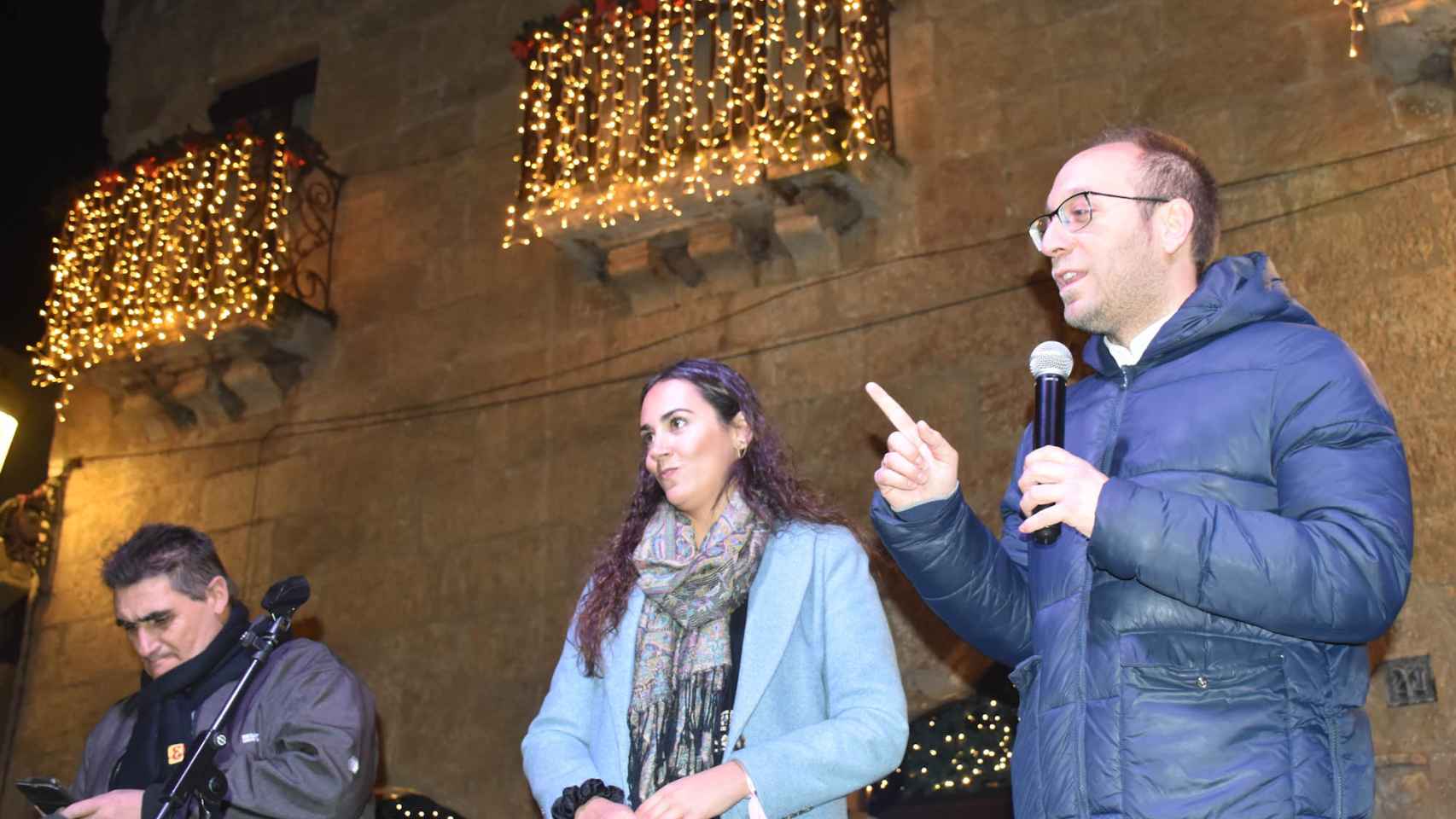 Iluminación de Navidad en Ciudad Rodrigo 2023