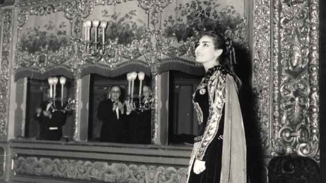 Maria Callas, metida en la piel de Medea en el Teatro La Fenice de Venecia, templo capital en su carrera.
