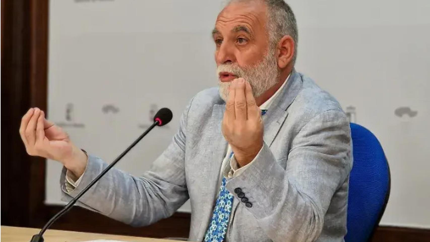 El delegado provincial de Educación en Guadalajara, Ángel Fernández-Montes.