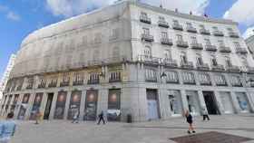 Imagen del edificio que El Corte Inglés ha adquirido en la Puerta del Sol