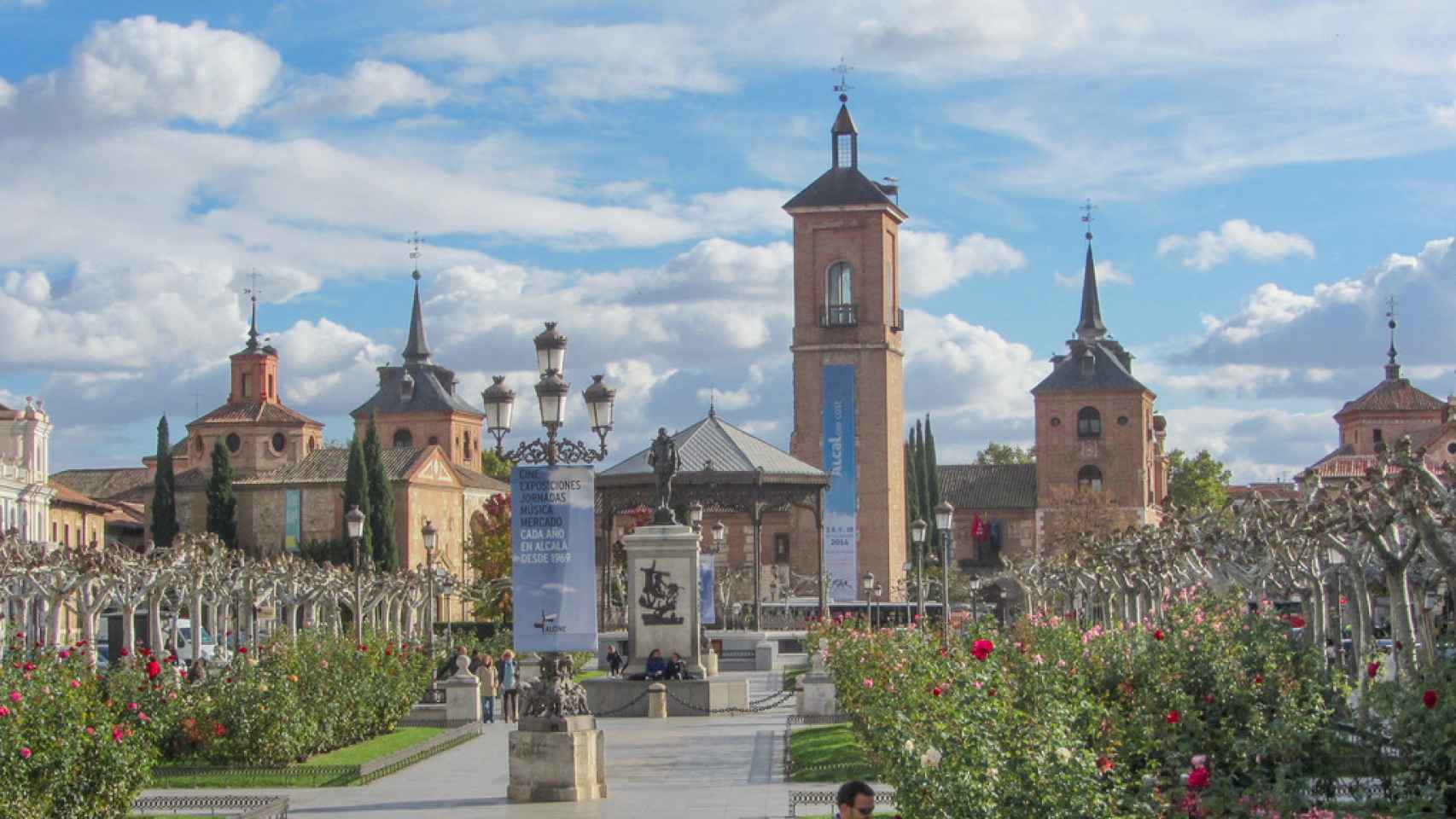 Una imagen del centro de Alcalá de Henares.