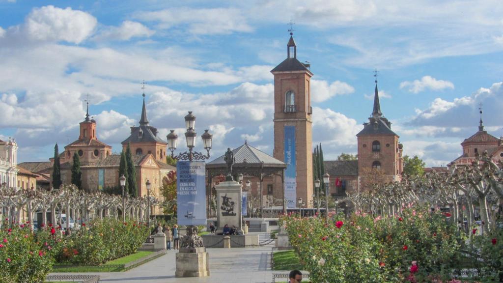 Una imagen del centro de Alcalá de Henares.