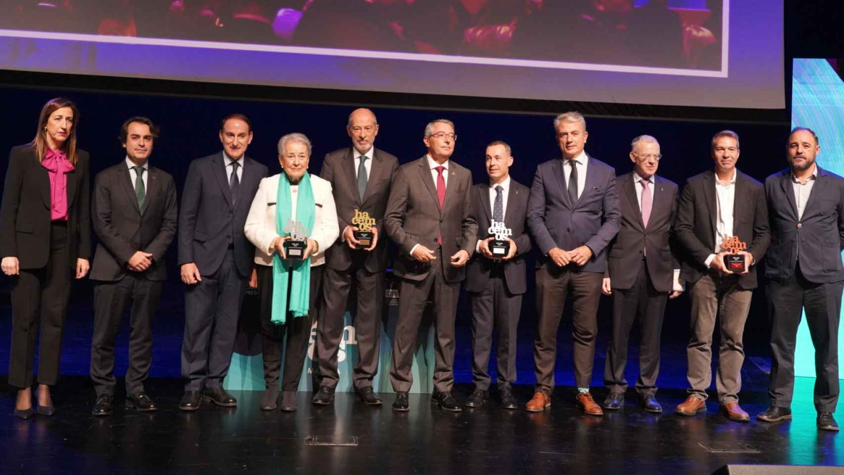 Así ha sido la entrega de los premios Hacemos Málaga 2023 de la CEM y la Diputación