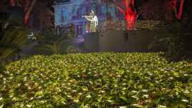 Así es el nuevo espectáculo de luz y sonido del Jardín Botánico de la Concepción de Málaga.