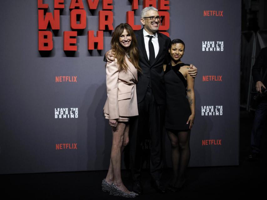 Julia Roberts y Myha'la Herrold en la presentación de 'Leave the World Behind'