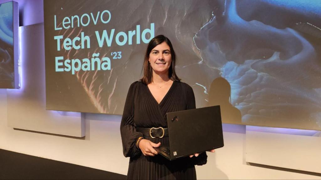 Patricia Núñez, directora de Producto y Operaciones en Lenovo Iberia