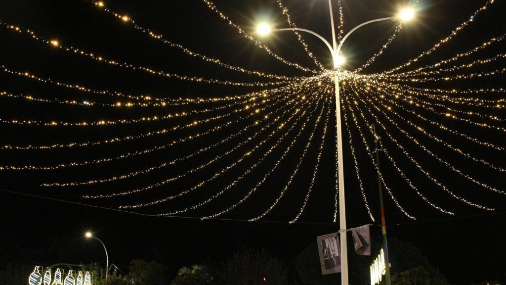 Alumbrado navideño en A Coruña