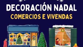 Valdoviño (A Coruña) presume de Navidad con un concurso de decoración para locales y vecinos