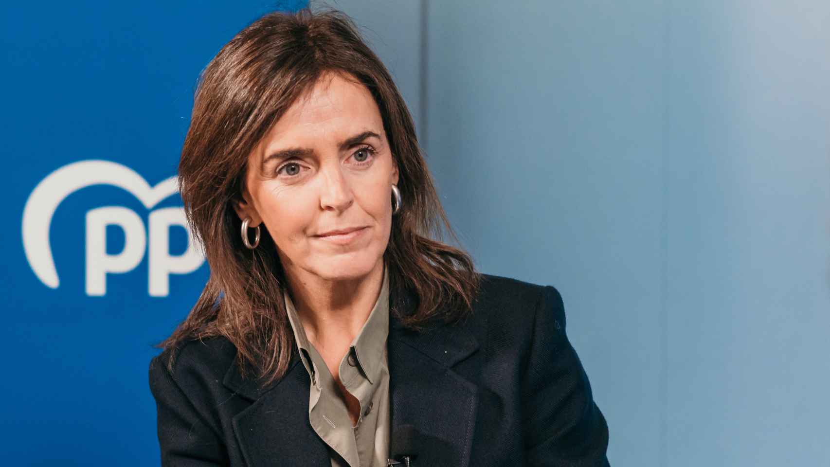 Carmen Fúnez, durante la entrevista