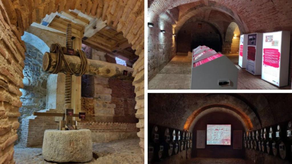 Bodega subterránea de la Cámara Agraria de la Ruta del Vino de Toro