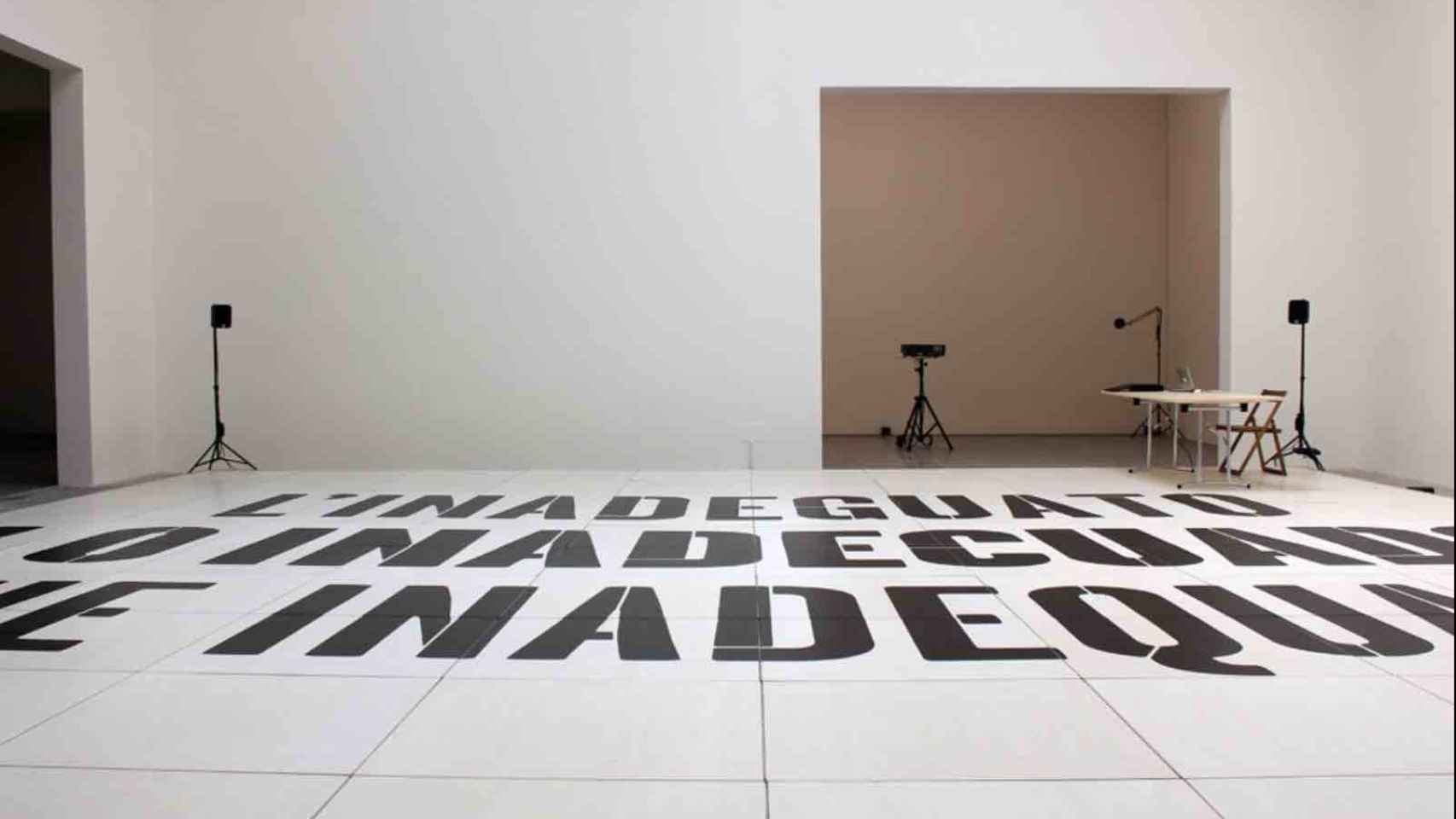 'Lo inadecuado', de Dora García. Foto: Bienal de Venecia