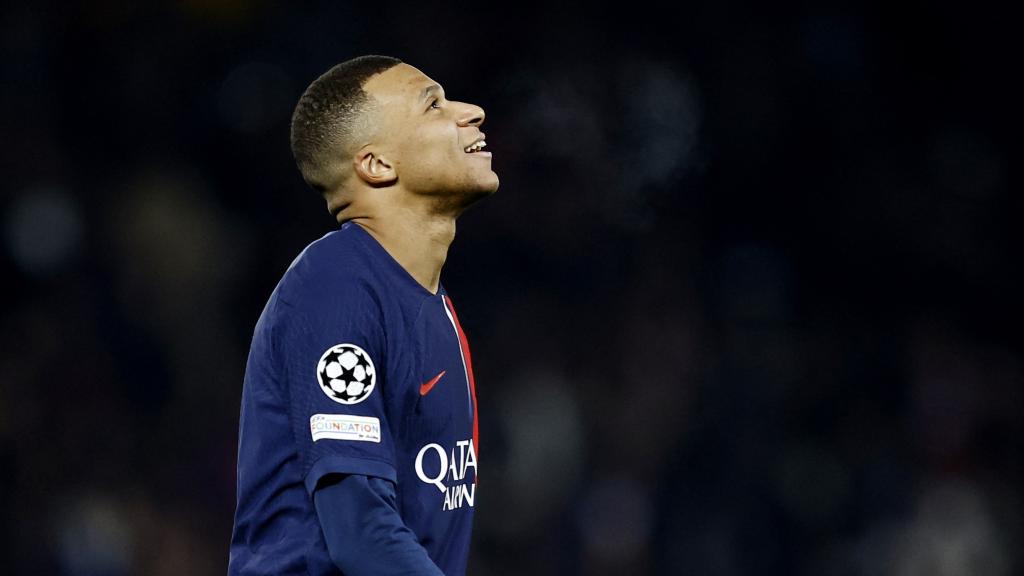 Kylian Mbappé, con el PSG