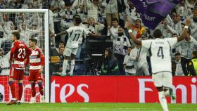 Rodrygo celebra su gol contra el Granada