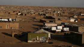 Campamento de refugiados saharauis en Tinduf, Argelia.