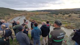 Visita de los técnicos de la Junta a una de las áreas de Castilla y León susceptibles de albergar poblaciones de lince ibérico