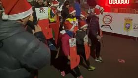 Marcha de Papá Noel en Zaratán