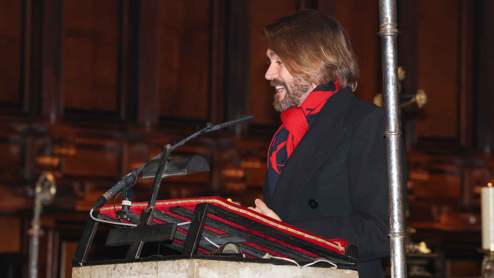 Manuel Velasco ha pronunciado un discurso en la misa funeral de su madre.