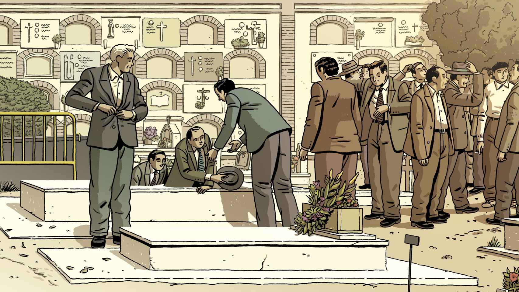Detalle de la portada del cómic 'El abismo del olvido', de Paco Roca y Rodrigo Terrasa. Editorial Astiberri