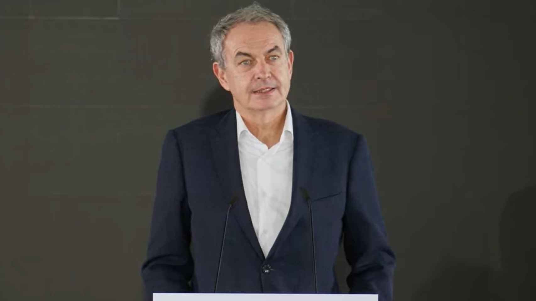 Zapatero durante su discurso en los Premios 4 de Diciembre