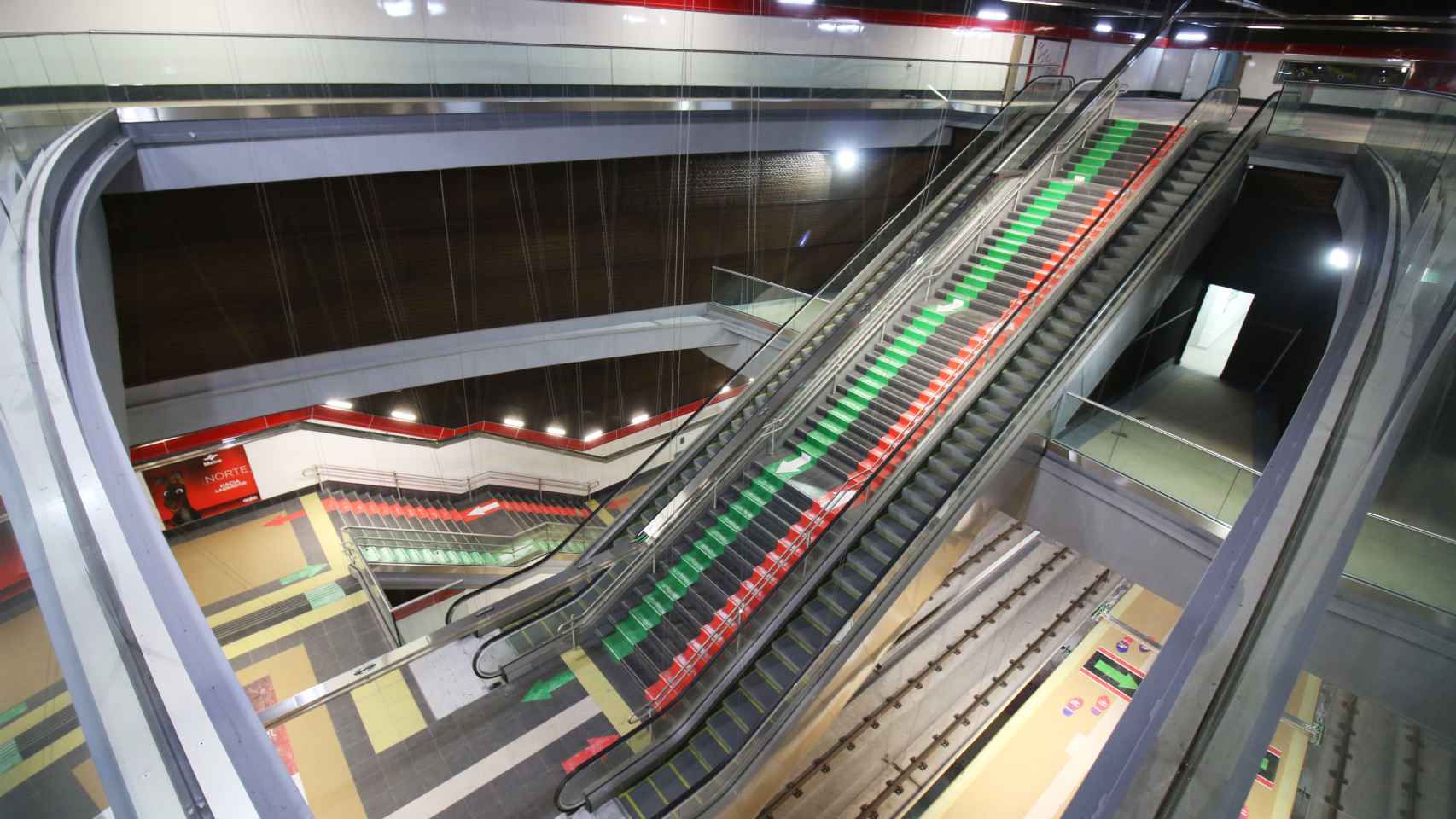 Estación del nuevo metro de Quito