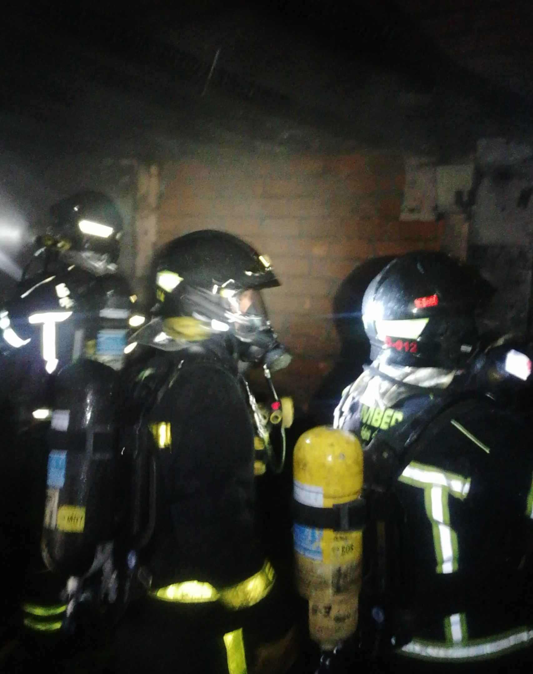 Los Bomberos de la Diputación sofocan un incendio en Pedrajas