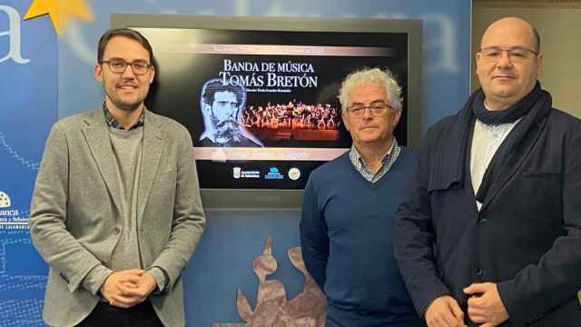 El concejal de Cultura, Ángel Fernández, presenta el concierto dedicado a Tomás Bretón