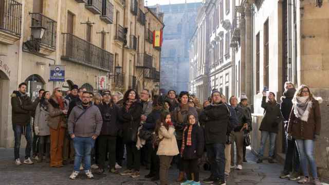 Gran afluencia de turistas a Salamanca durante el mes de abril