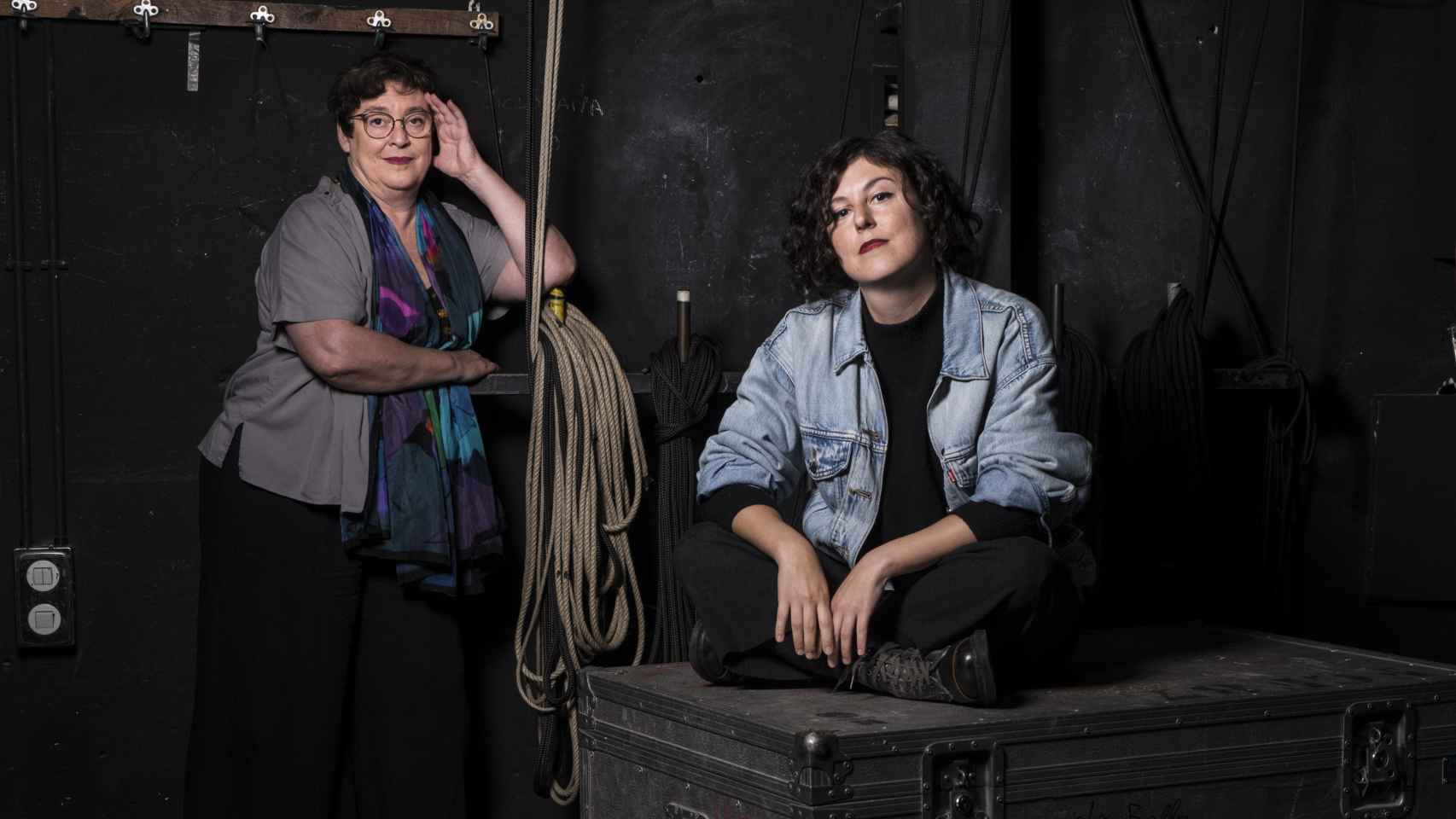 Laila Ripoll y Lucía Carballal en el Teatro Fernán Gómez de Madrid