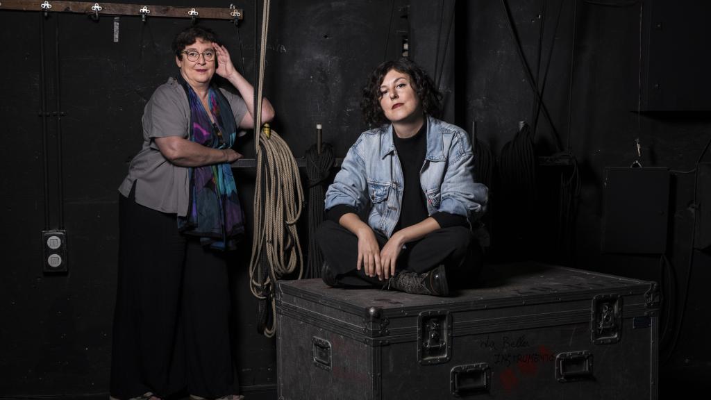 Laila Ripoll y Lucía Carballal en el Teatro Fernán Gómez de Madrid