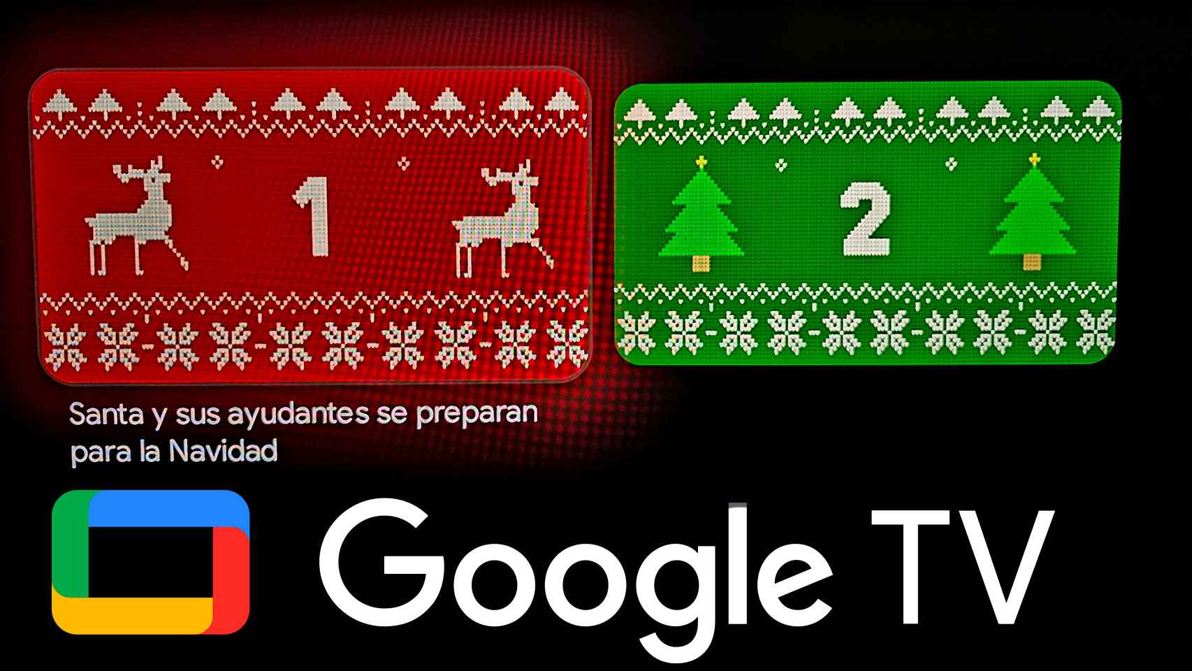 Comienza la cuenta atrás para Navidad con Google TV