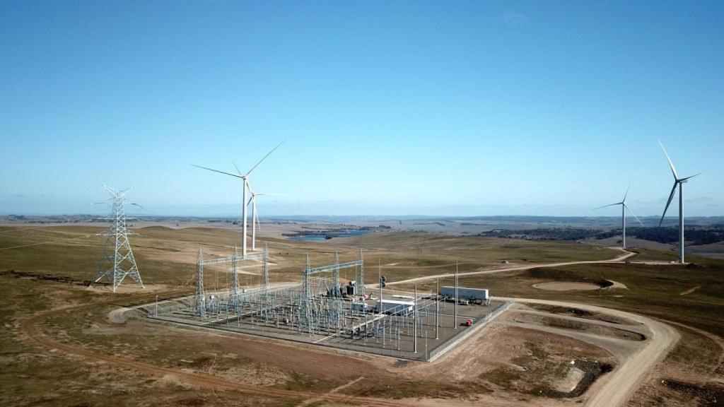 Una planta eléctrica, en Australia.