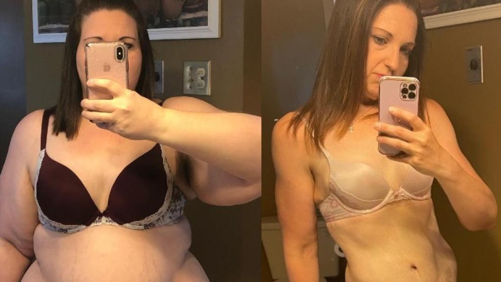 Megan, la mujer que ha perdido más de 90 kilos.