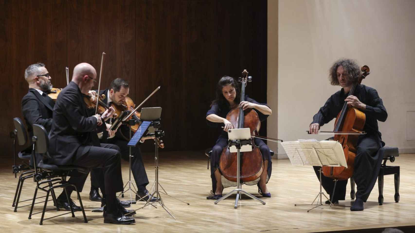 Cuarteto Quiroga. Foto: Elvira Megías