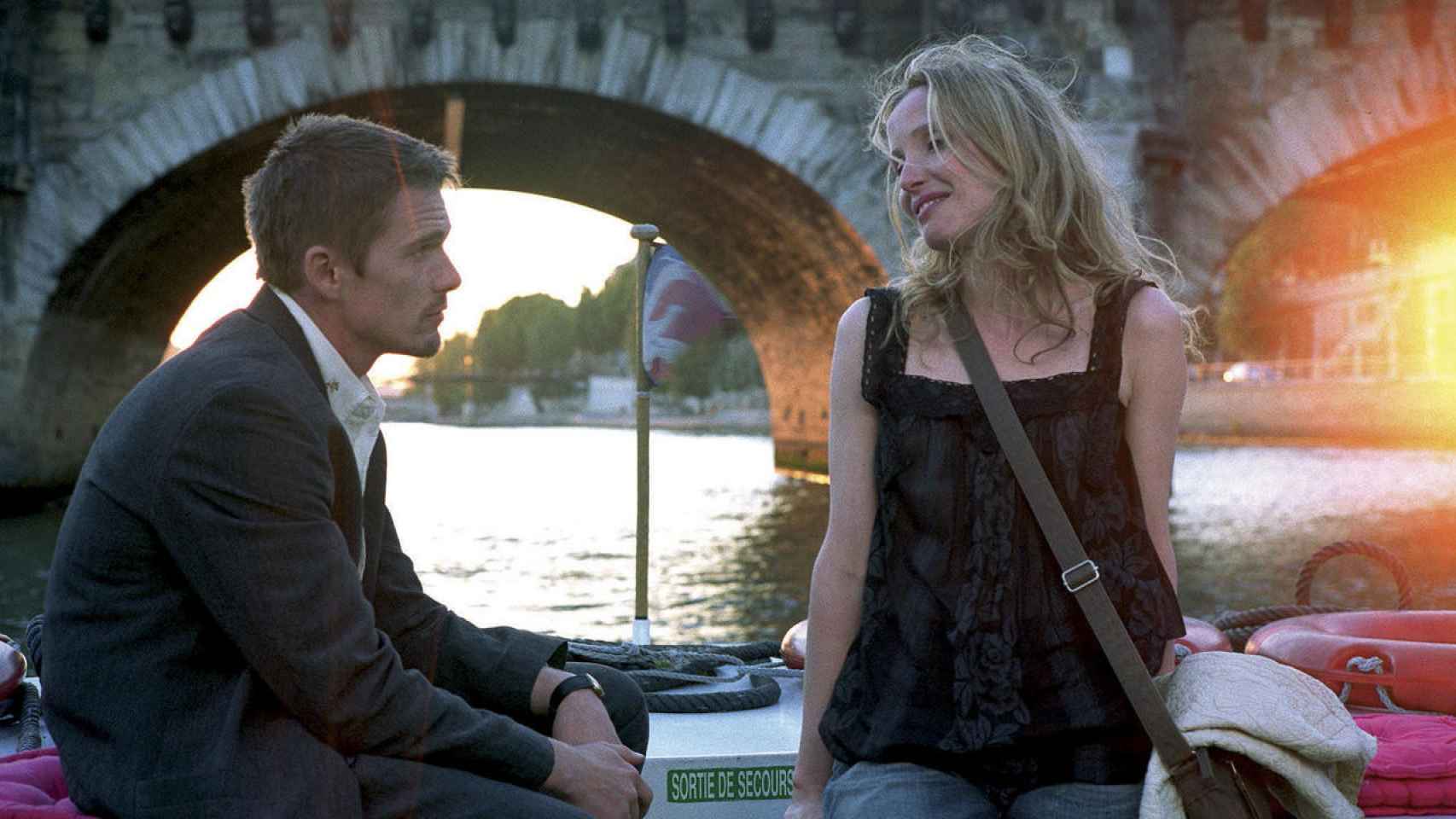 Ethan Hawke y Julie Delpy en 'Antes del atardecer' (2004)