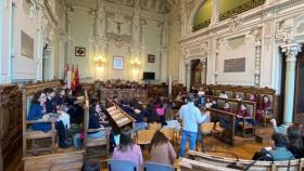 El Ayuntamiento de Valladolid celebra el acto del 45 aniversario de la Constitución