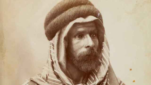 Félix Bonfils: 'Jefe beduino de Palmira', h. 1870. Foto: Museo Universidad de Navarra