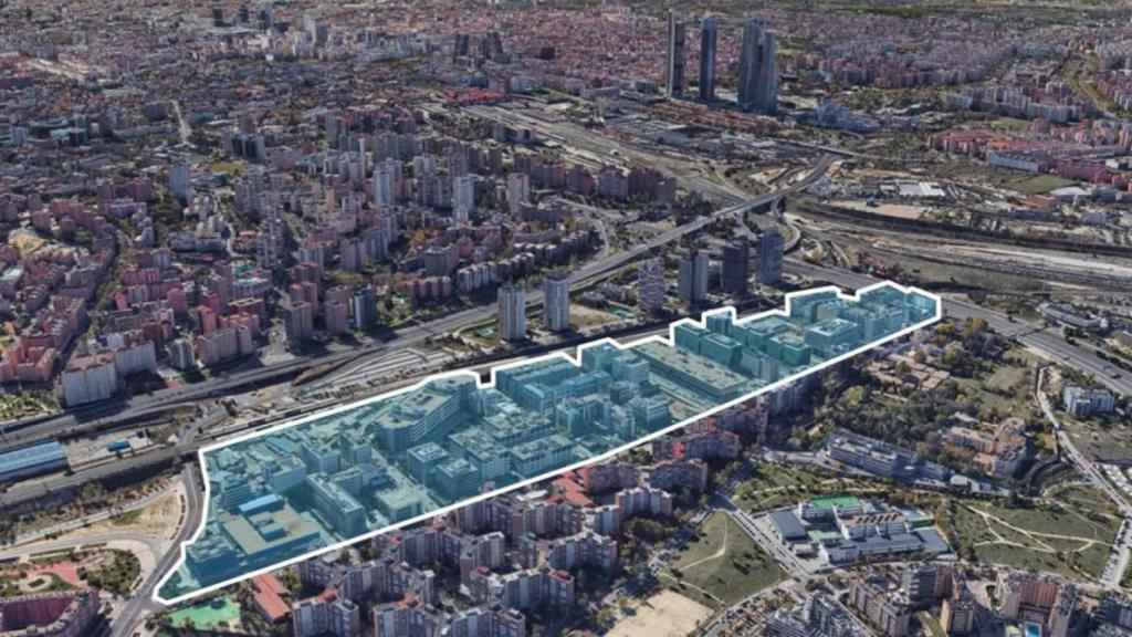 Zona de Hortaleza donde un grupo de empresarios lleva a cabo el proyecto NeXt.