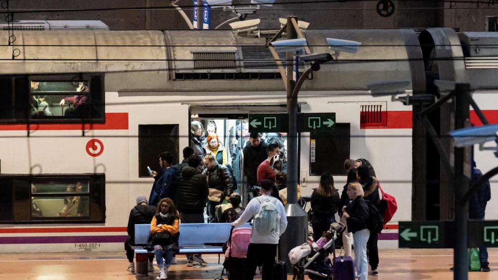 Imagen de archivo de un tren de Cercanías en Atocha.