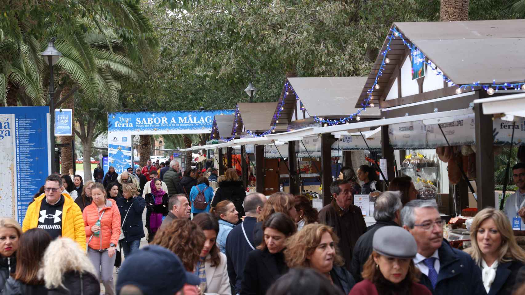 Feria Sabor a Málaga en el Paseo del Parque.