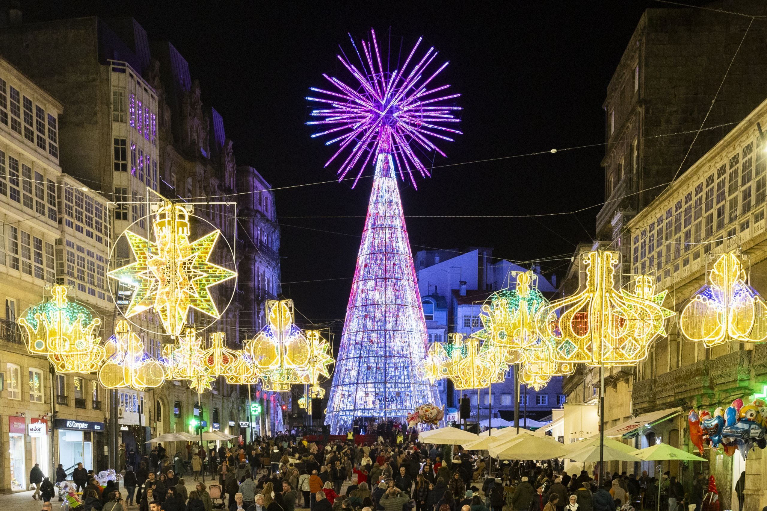 El árbol de Navidad de la Puerta del Sol