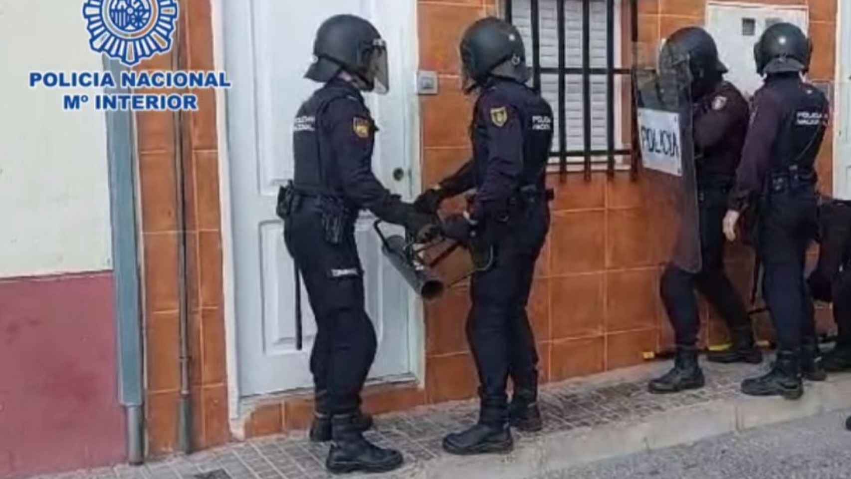 Operación de la Policía Nacional.