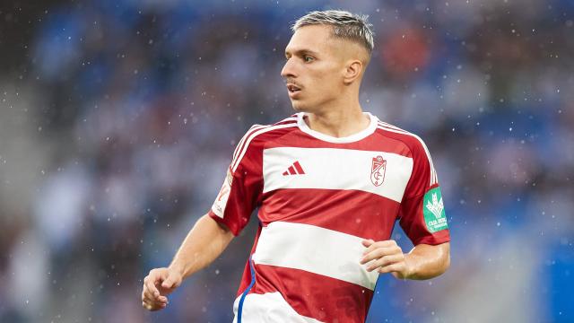Bryan Zaragoza, con el Granada
