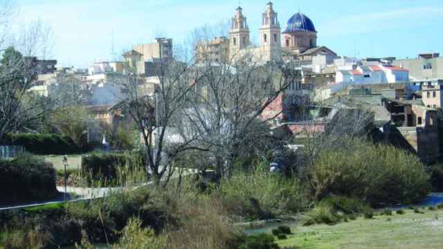 Vista panorámica de la localidad valenciana de Riba-roja.