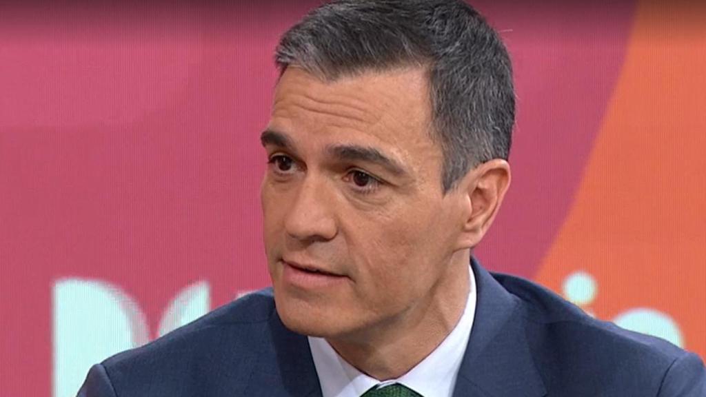 El presidente del Gobierno, Pedro Sánchez, este jueves en 'Espejo Público'.