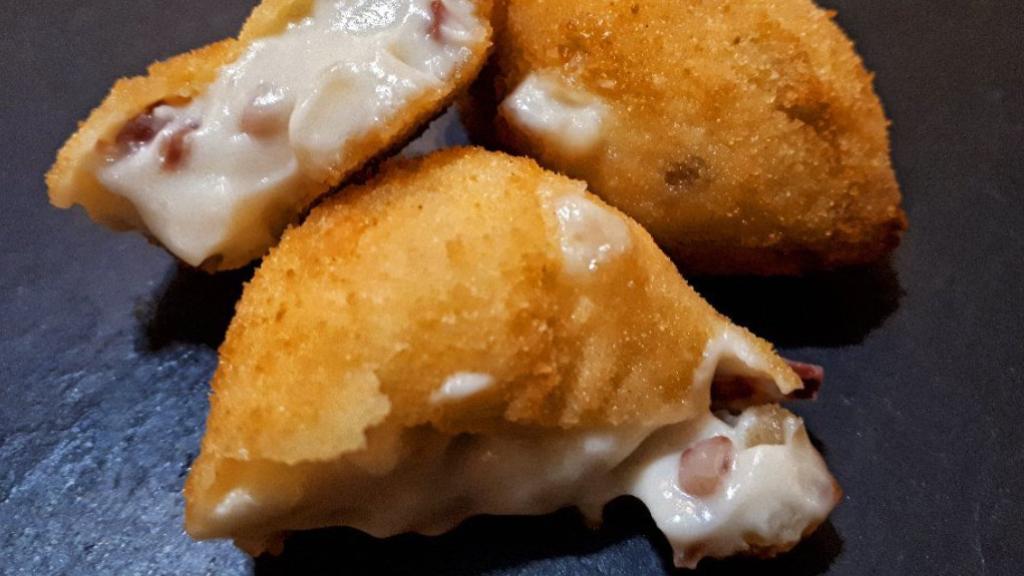 Las croquetas caseras.