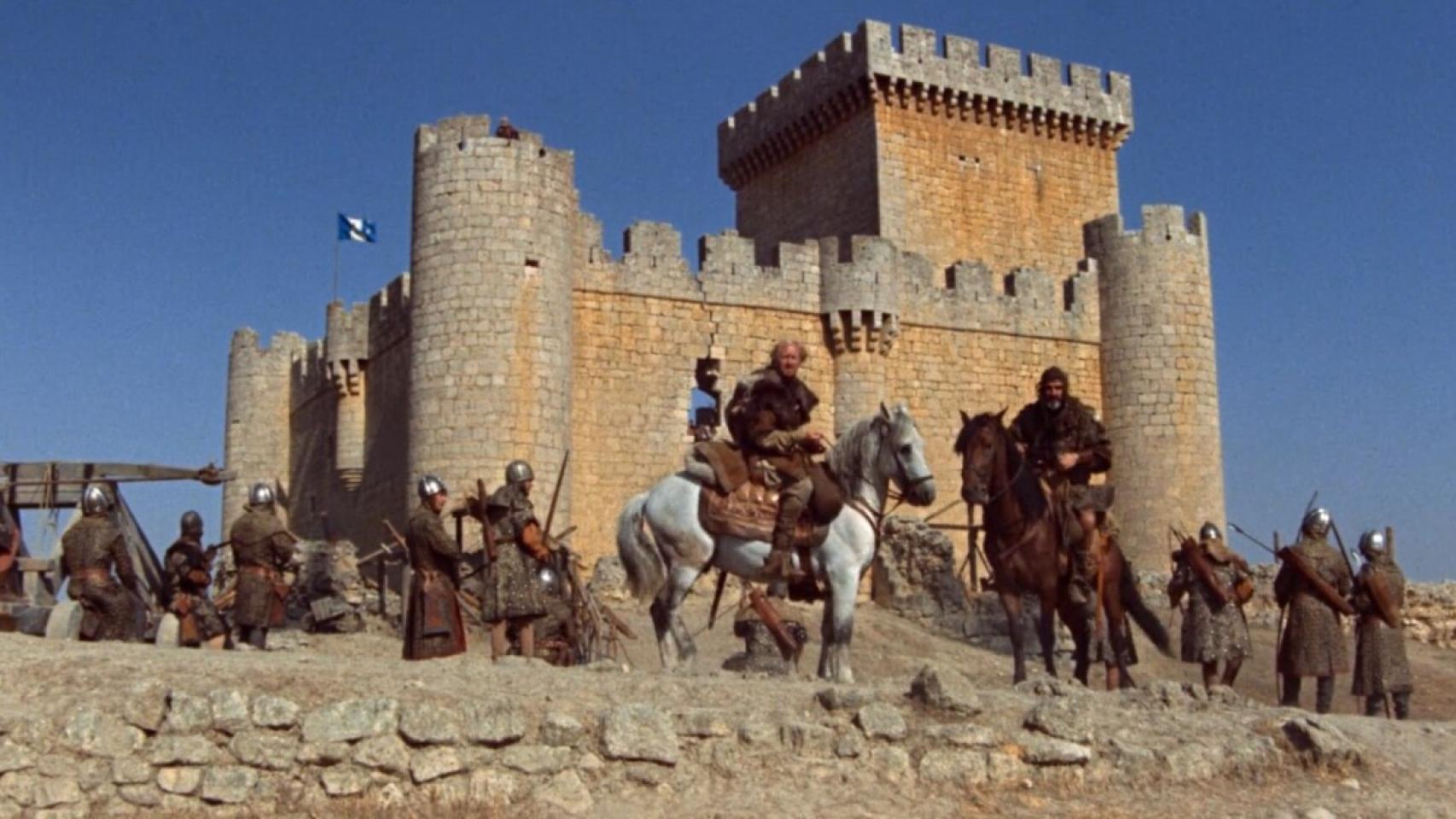 Escena del asedio en la película de 'Robin y Marian'