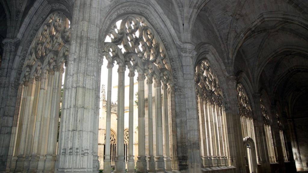 El claustro de la Catedral de Segovia.