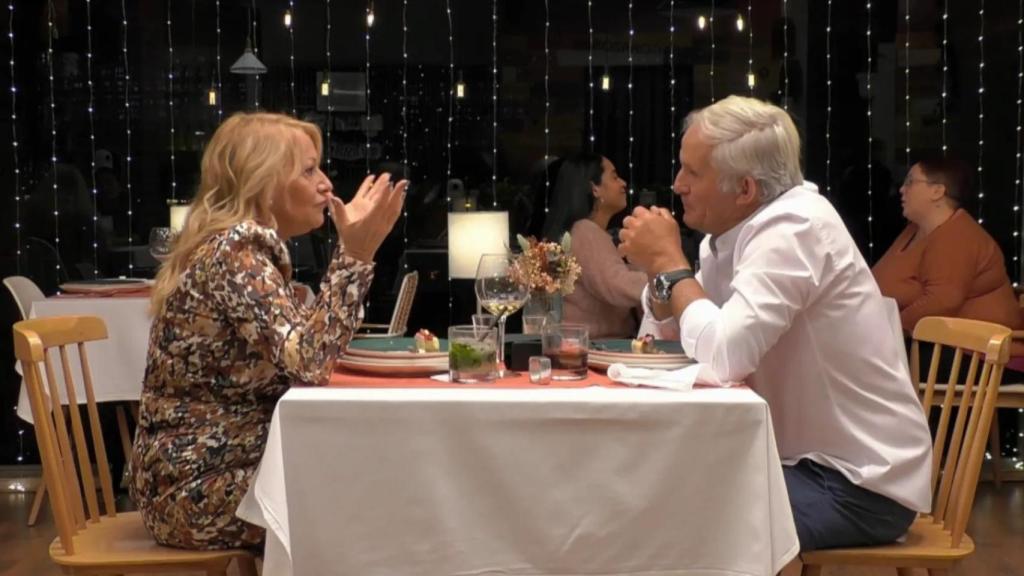 Montse y José Luis en ‘First Dates’.